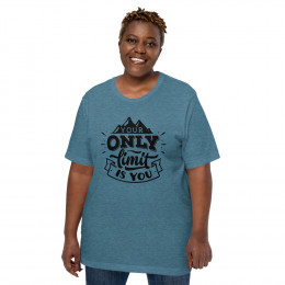 Your Only Limit Is You Unisex Vintage Tshirt